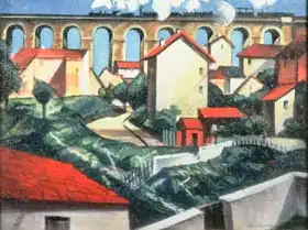 Nevinson, Christopher Richard Wynne: The Viaduct