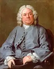 Hogarth, William: Portrait of George Arnold Esq. of Ashby Lodge, 1738-40