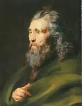 Rubens, Peter Paul: Head Study of a Bearded Man