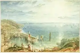 Turner, William: No.1790 Torbay from Brixham, c.1816-17