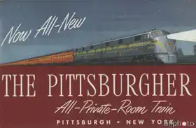 Unknown: The Pittsburgher, the Pennsylvania Railroad Company