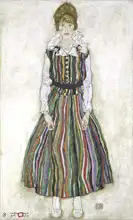 Schiele, Egon: Edith Schiele (the painter