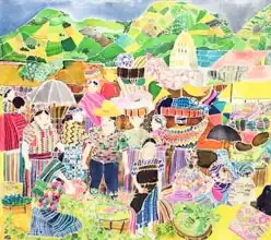 Simon, Hilar: Almolonga Market