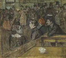 Toulouse-Lautrec, H.: The Moulin de la Galette