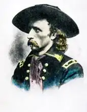 American school (19th century): George Armstrong Custer