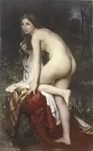 Bouguereau, Adolphe: Bathing girl