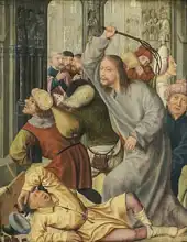 Massys, Quentin: Jesus expelling the merchants from the temple