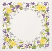 Benton, Linda: Primrose and Violet Square