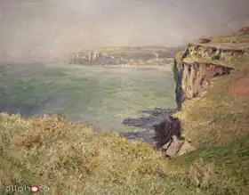 Monet, Claude: Cliffs at Varengeville