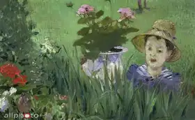 Manet, Edouard: Children in flowers