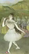 Degas, Edgar: Pink dancer