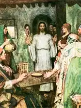 Hatherell, William: Then came Jesus and stood in their midst