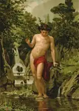 Baixeras-Verdaguer, Dionisio: Narcissus in love with his own reflection