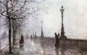 Barton, Rose Maynard: The Last Lamp, Thames Embankment