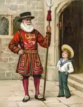 English school (20th century): A Yeoman of the Guard