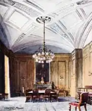 Flower, Charles Edwin: The State Dining Room, No 10 Downing Street