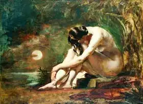 Etty, William: Moonlit Nude