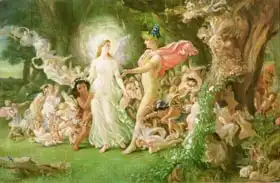 Paton, Joseph Noel: Study for The Quarrel of Oberon and Titania, c.1849 (see also 68757)