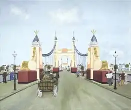 ESTATE OF MARK BARING: Hammersmith Bridge