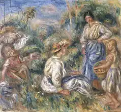 Renoir, Auguste: Women in nature