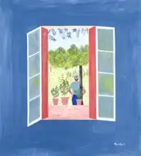 Hugo, Marie: Zaid Through the Window