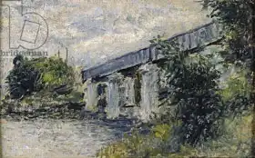 Monet, Claude: Railway Bridge at Argenteuil