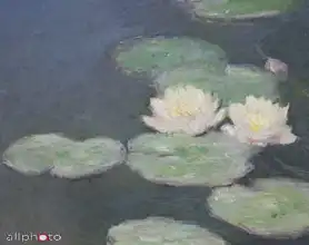Monet, Claude: Water Lilies - evening