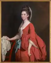 Wright, Joseph: Portrait of Dorothy Beridge, nA?e Gladwin (d.1792) 1777