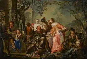 Platzer, Johann Georg: The Pleasures of the Seasons: Autumn