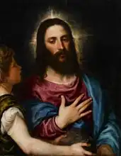 Tizian: The Temptation of Christ, c.1516-25