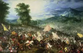 Brueghel, Jan, the elder: Battle of Issus