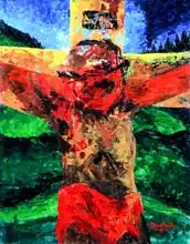 Brintle, Patrici: Crucifixion- it is finished