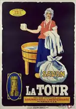 Unknown: La Tour soap, produced by the Marseille society for soap makers
