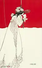 Beardsley, Aubrey: Isolde