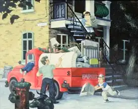 Poulin, Stephane: Moving, Summer, from The Four Seasons in Quebec