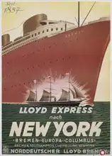 Unknown: Lloyd Express to New York