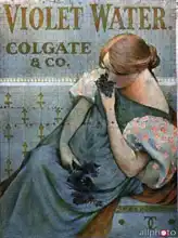 Unknown: Violet Water, by Colgate and Co.