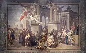 Hynais, Vojtech: The curtain of the National Theater