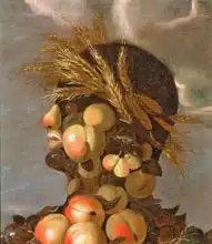 Arcimboldo, Giuseppe: Summer, detail