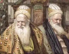 Tissot, James Joseph: Annas and Caiaphas, illustration for 