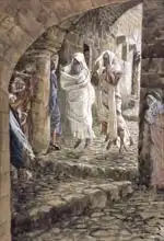 Tissot, James Joseph: Apparitions of the Dead in the Streets of Jerusalem, illustration for 