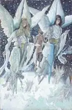 Tissot, James Joseph: The Soul of the Penitent Thief, illustration for 