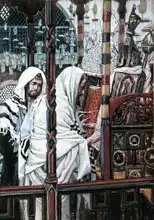 Tissot, James Joseph: Jesus Teaching in the Synagogue, illustration for 