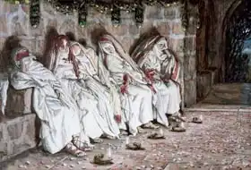 Tissot, James Joseph: The Foolish Virgins, illustration for 