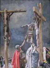 Tissot, James Joseph: I Thirst. The Vinegar Given to Jesus, illustration for 
