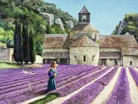 Neal, Trevor: Lavender Picker, Abbaye Senanque, Provence