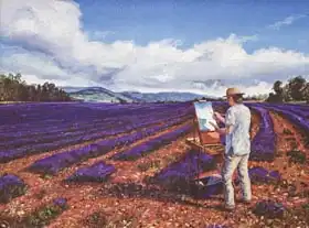 Neal, Trevor: Painter, Vaucluse, Provence