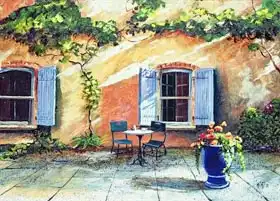 Neal, Trevor: Shuttered Windows, Provence, France