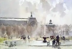 Chamberlain, Trevor: Breezy Day, Tuilleries Gardens