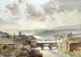 Chamberlain, Trevor: River Arno, Florence